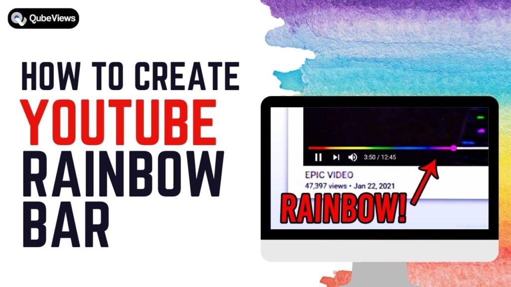 How to create YouTube Rainbow Bar?